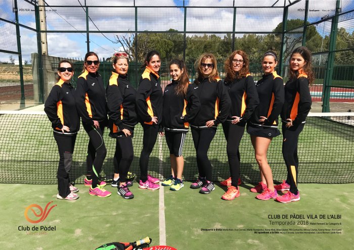 Club Pàdel Vila de l'Albi 2017/18