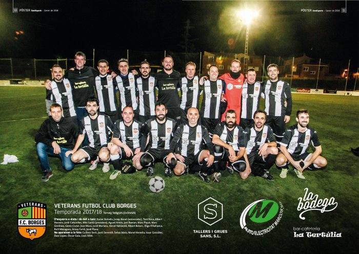 Veterans Futbol Club Borges 2017/18