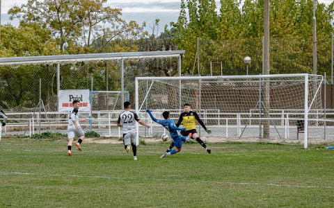 Partit Albagés - Borges B d'una jornada anterior (Foto: Xavi Minguella)